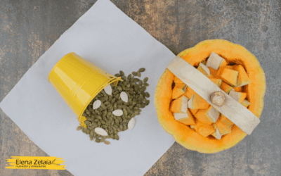 Condimento de semillas de calabaza y kombu